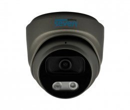 IP відеокамера 2 Мп вулична/внутрішня SEVEN IP-7212PA black (2,8 мм)