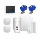 Комплект сигналізації Ajax StarterKit Cam білий та Кран Neptun Bugatti Pro 220В 3/4"