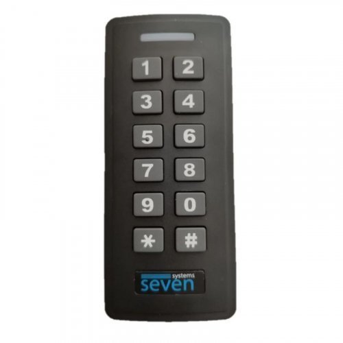 Контролер + зчитувач із кодовою клавіатурою SEVEN CR-7467b EM-Marin