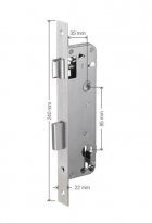 Распашная мортиза 35Х85 TTLOCK