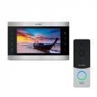 Комплект домофона Slinex SL-10IPTHD Black и Slinex ML-20HD Silver
