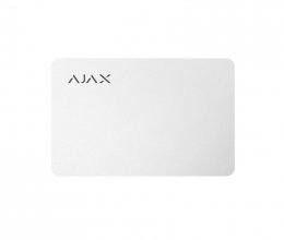 Защищенная бесконтактная карта для клавиатуры Ajax Pass белый