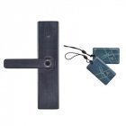 Автономный замок TriniX TRL-5108BTF BLACK Left биометрический