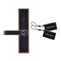 Автономный замок TriniX TRL-5109BTF RED BRONZE LEFT биометрический