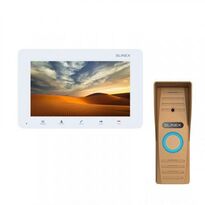 Комплект домофону Slinex SM-07MHD White та Slinex ML-15HD Gold