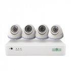 NVR комплект видеонаблюдения GreenVision GV-IP-K-S30/04 1080P