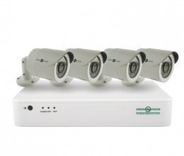NVR комплект видеонаблюдения GreenVision GV-IP-K-S31/04 1080P