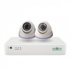 NVR комплект видеонаблюдения GreenVision GV-IP-K-S33/02 1080P
