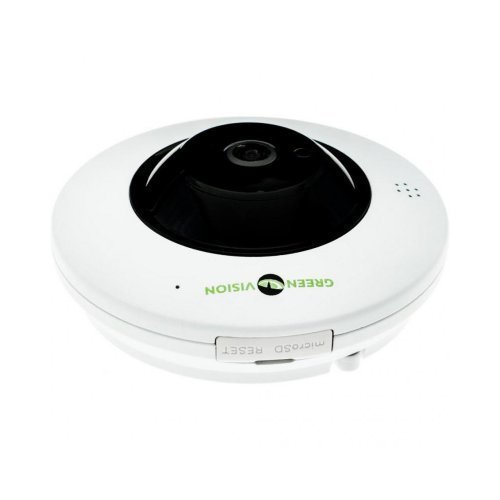 Купольная внутренняя  IP камера 2Мп Green Vision GV-075-IP-ME-DIА20-20 (360) POE