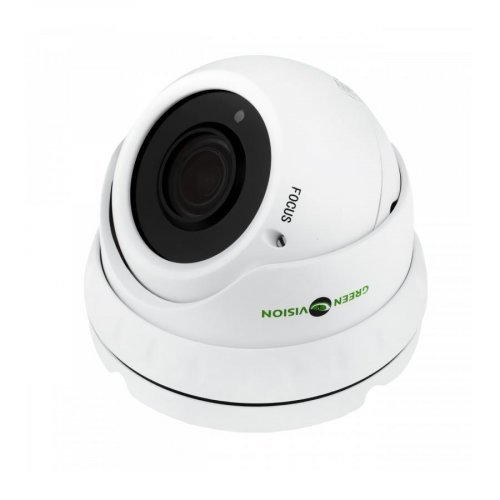 Антивандальная IP камера 5Мп Green Vision GV-101-IP-E-DOS50V-30 POE 5MP