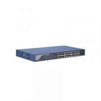 Комутатор Hikvision DS-3E0326P-E(B) 24-портовий некерований POE