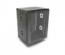 Шкаф настенный для серверов EServer 15U, акрил (UA-MGSWA156B)