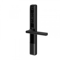 Умный дверной биометрический замок SEVEN LOCK SL-7762BF black (врезная часть 3585)