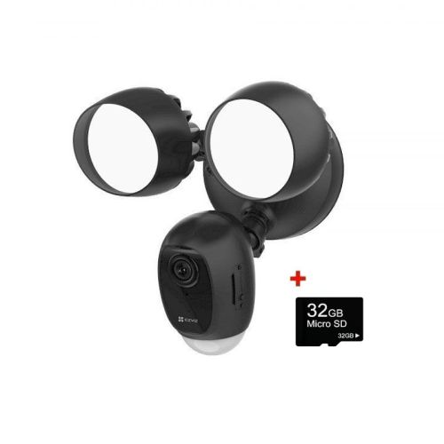 Камера видеонаблюдения EZVIZ CS-LC1C-A0-1F2WPFRL (2.8 мм) 2Мп Wi-Fi IP сирена (Black)
