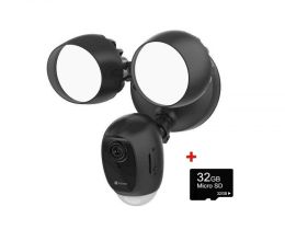Камера видеонаблюдения EZVIZ CS-LC1C-A0-1F2WPFRL (2.8 мм) 2Мп Wi-Fi IP сирена (Black)