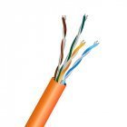 Кабель UTP CAT5E 0.51 CU внутрішній (LSZH) TRINIX (не підтримує/не розповсюджує горіння)
