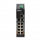 Коммутатор DH-PFS3211-8GT-120 8-портовый неуправляемый PoE