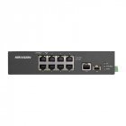 Комутатор Hikvision DS-3T0310HP-E/HS 8-портовий некерований POE