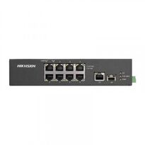 Комутатор Hikvision DS-3T0310HP-E/HS 8-портовий некерований POE