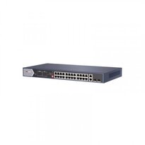 Коммутатор Hikvision DS-3E0528HP-E 24-портовый неуправляемый Hi-PoE