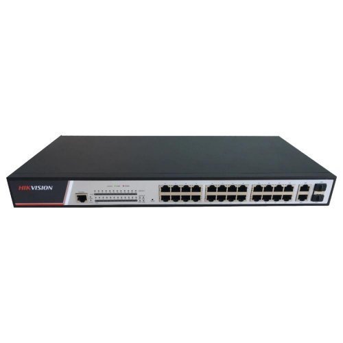 DS-3E2326P управляемый коммутатор PoE с 24 портами Fast Ethernet
