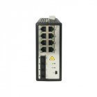 Комутатор Hikvision DS-3T3512P 8-портовий гігабітний PoE L3
