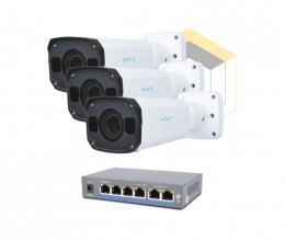 IP Камера Hive UVF Комплект для управления доступом автомобильного транспортана 3 камеры