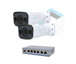 IP Камера Hive UVF Комплект для управления доступом автомобильного транспортана 2 камеры