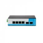PoE коммутатор HongRui HR600-BTGM-42S портов 6 индустриальный