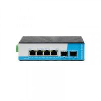 PoE коммутатор HongRui HR600-BTGM-42S портов 6 индустриальный