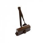Доводчик дверей ECO-Schulte TS-10 ЕN 2/3/4 Brown локтевая тяга с фиксацией 