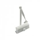 Доводчик дверей ECO-Schulte TS-10 ЕN 2/3/4 Silver локтевая тяга с фиксацией 