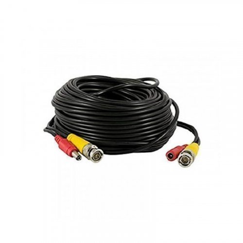 Патч-корд кабель коаксиальный + питание Ritar BNC+DC 20m до 5МР AHD/CVI/TVI/CVBS черный