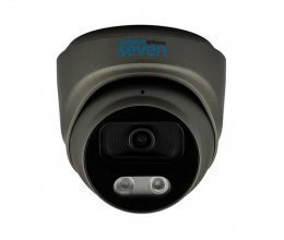 IP камера видеонаблюдения SEVEN IP-7215PA PRO 2.8mm 5Мп Black