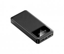 Повербанк Linkage LKP-27 20000mAh 2xUSB 5V 2.1А Black