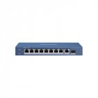 Комутатор Hikvision DS-3E0510P-E 8-портовий гігабітний некерований POE