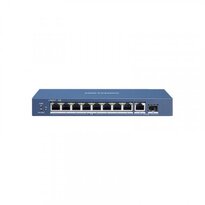 Комутатор Hikvision DS-3E0510P-E 8-портовий гігабітний некерований POE