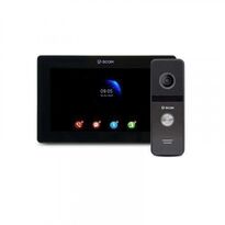 Комплект відеодомофона BCOM BD-770FHD/T Black Kit: відеодомофон 7" та відеопанель