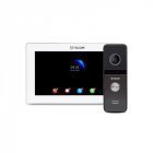 Комплект відеодомофона BCOM BD-770FHD White Kit: відеодомофон 7" та відеопанель