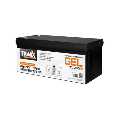 Акумуляторна батарея TRINIX TGL12V200Ah/20Hr GEL