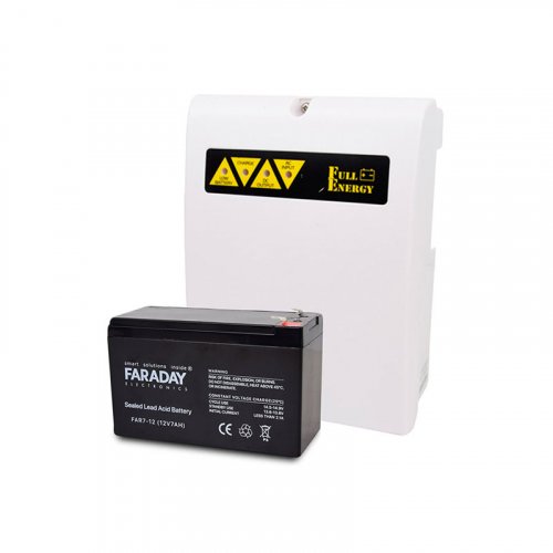 Комплект блок бесперебойного питания Full Energy BBGP-123 + аккумулятор 12В 7 Ач для ИБП Faraday Electronics FAR7-12