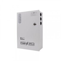 Блок бесперебойного питания BBG-1210/8 PoE 100W для видеонаблюдения 8x12В, 1x48В, 10А под 18Ач аккумулятор
