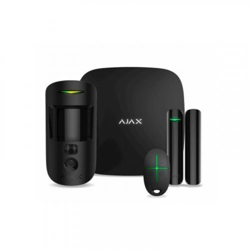 Комплект бездротової сигналізації Ajax HubKit 2 black