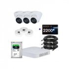 IP комплект відеоспостереження Dahua IP-4M-3DOM-Lite