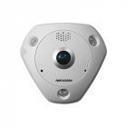 Камера Hikvision DS-2CD63C5G0E-IVS(B) (2мм) 12MP Fisheye с микрофоном IP