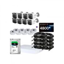 IP комплект відеоспостереження Dahua IP-4M-8OUT-Lite