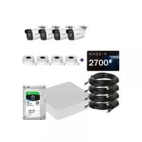 IP комплект видеонаблюдения Hikvision IP-2M-4OUT-Lite