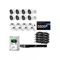 IP комплект відеоспостереження Hikvision IP-2M-8OUT-Pro