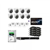 IP комплект відеоспостереження Hikvision IP-2M-8DOM-Lite