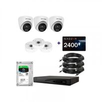 IP комплект видеонаблюдения Hikvision IP-2M-3DOM-Pro